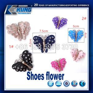 China Soft PVC Plastic Shoe Making Accessories Snap Button Lightweight on sale