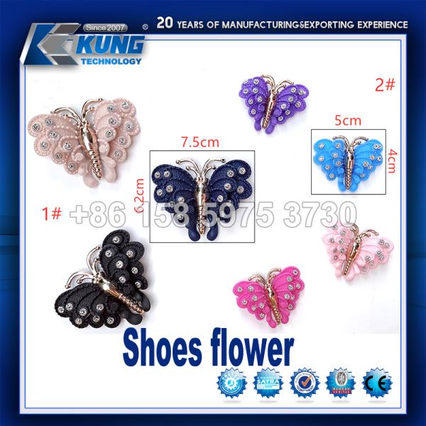 Soft PVC Plastic Shoe Making Accessories Snap Button Lightweight