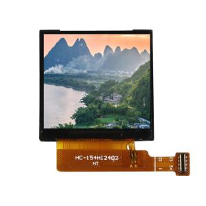 Quality 1.54 Inch 240x240 IPS Square Watch TFT LCD Screen Module ST7789V SPI LCD Display Touch Panel Optional for sale