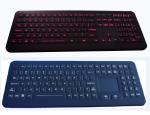 Backlight dust proof rubber medical keyboard with numeric keys and Functions