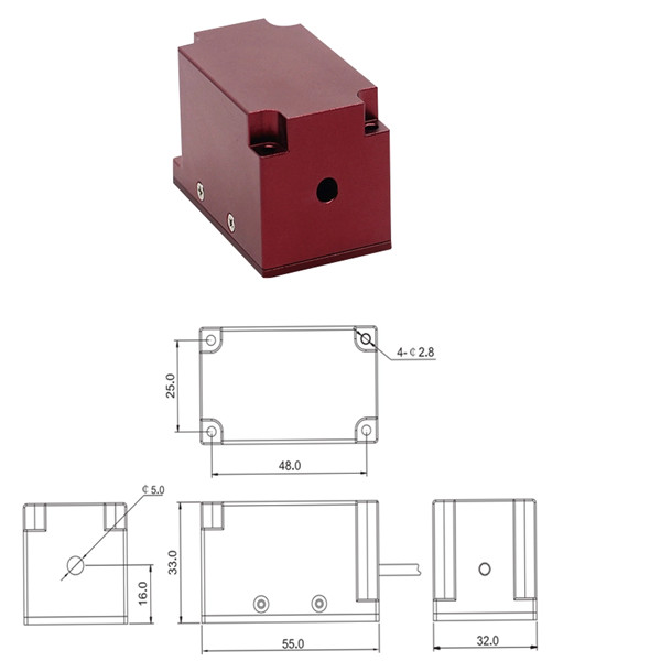 375nm 50mw High Stability Ultraviolet DPSS UV Laser Module