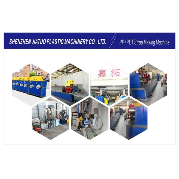 100KW PP Strap Making Machine Band Extrusion line Single Screw