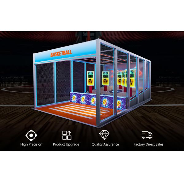 Basketball Shooting Simulator Arcade Machine New Coin Operated Ball Shooting Game